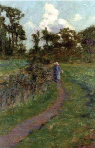Figure on a Path, Brittany