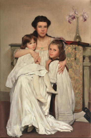 The Artist's Wife and Daughters